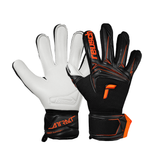 Reusch Attrakt Advance Finger Support Junior 5672210 7783 black orange 1
